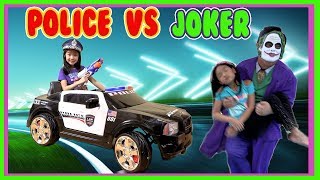 Pretend Play POLICE with Ryans Toy Review inspired I MAILED MYSELF to Ryan ToysReview and it WORK4 [upl. by Moshe427]