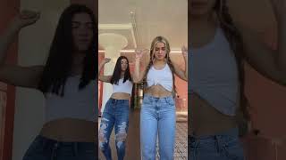 Addison Rae and Charli Damelio tiktok dance [upl. by Alag]