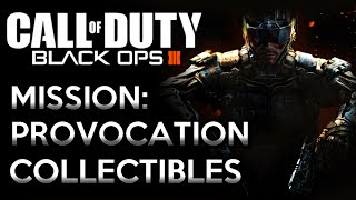 Call of Duty Black Ops 3 · Mission Provocation  All Collectibles Video Guide [upl. by Ylla225]