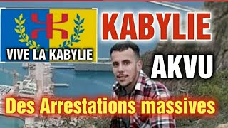 KABYLIE ALGÉRIE LA RÉPRESSION AU PAYS DE LA KABYLIE ARRESTATION DE SMAIL BOUAZZA À AKVU [upl. by Nilok541]