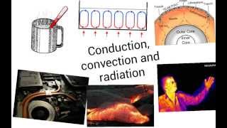 Conduction Convection and Radiation  IGCSE Physics [upl. by Koser]