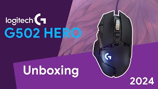 Logitech G502 Hero unboxing  Gaming mouse [upl. by Dicks]