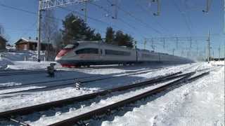 RZD EVS201 quotSapsanquot snow blowing [upl. by Brennan240]