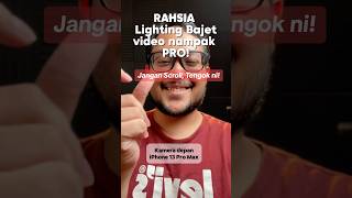 Lighting bajet yang buat video nampak mahal Colbor W100 Review syazwanshahril [upl. by Maguire964]