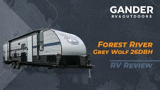 2020 Forest River Grey Wolf 26DBH the most popular bunkhouse RV around [upl. by Placeeda]