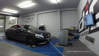 Mercedes C 220 D 170cv AUTO Reprogrammation Moteur  234cv Digiservices Paris 77 Dyno [upl. by Ninahs]