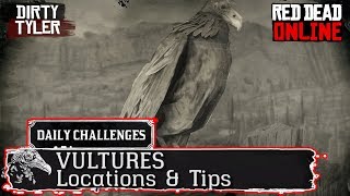 Vulture locations RDR2 Online Daily challenges [upl. by Ardeed]