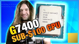 86 Cheap Intel Gaming CPU Review Pentium G7400 Benchmarks [upl. by Dimah]