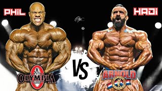 PHIL HEATH OLYMPIA 2011 VS HADI CHOOPAN ARNOLD CLASSIC 2024 [upl. by Seaddon]