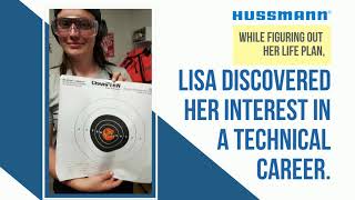 Hussmann Proud Technician Lisa Schrage  Excited about the Future [upl. by Deena]