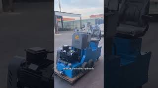 Zhaofan 550 remotecontrolled hydraulic selfpropelled milling machine [upl. by Eeroc843]