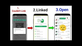 Gb WhatsApp Could not link device try again later  Gb Whatsapp Login Problem [upl. by Airemaj]