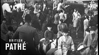 Juvenile Hunt At HedleyOnTheHill Northumberland 1938 [upl. by Murray598]