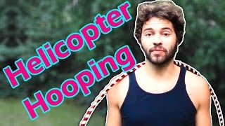 Beginner Hula Hoop Tricks Helicopter spins Hooping Tutorial [upl. by Tanney952]