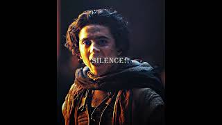 Paul Atreides  quotSilencequot🔥  Dune Part two  1 Movie in the world👀 dune paulatreides [upl. by Shifra8]