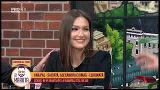 Alexandra Ciomag eliminată secrete din Survivor All Stars [upl. by Newbill]