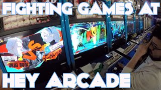 「Japan」Fighting Games at HEY Arcade [upl. by Liahkim85]