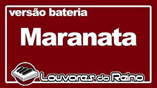 Maranata BATERIA  Ministério Avivah COVER  Tecladista Milton Cardoso [upl. by Renruojos]