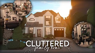 Bloxburg  Cluttered Family Home  190k  Speedbuild [upl. by Anera]