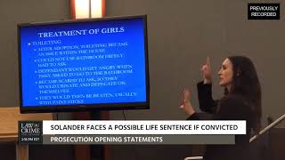 Janet Solander Trial Prosecution Opening Statements [upl. by Anitsyrc]