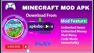 Minecraft Mod Apk 1214401 Unlimited Items [upl. by Lepper367]