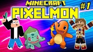 PIXELMON  Ep1  Séquestrez les tous   MOD Pokemon Minecraft FR HD [upl. by Chara]