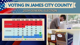 Voting in James City County 2024 General Election [upl. by Amol645]