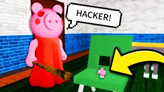 everyone is ᵗᶦⁿʸ in this Roblox Piggy game [upl. by Enivid986]