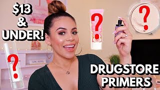 BEST DRUGSTORE PRIMERS FOR ALL SKIN TYPES amp LONG LASTING MAKEUP YOU NEED THESE  JuicyJas [upl. by Eulalia645]