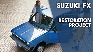 SUZUKI FX 1988  RESTORATION [upl. by Cirded388]