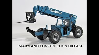 Gradall 544D1055 Telehandler 132 Scale Diecast Model [upl. by Fisken485]