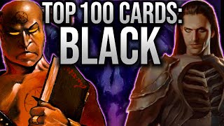 The Top 100 Black Commander Cards of All Time [upl. by Nickey676]