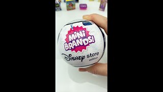 Mini Brands Disney Store Edition Opening minibrands shorts [upl. by Rednasxela257]