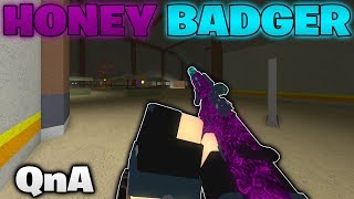 Phantom Forces  Honey Badger Gameplay  Ask Question For QnA [upl. by Adorne428]