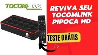 Tocomlink Pipoca HD Configurar CS 2023 [upl. by Ellata]