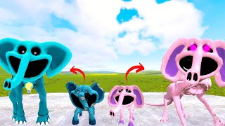 All EVOLUTION OF DUBBA DUBBAPHANT SMILING CRITTERS POPPY PLAYTIME 3 In Garrys Mod [upl. by Htiderem211]