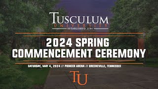 2024 Spring Commencement Ceremony 1000 AM [upl. by Pufahl]