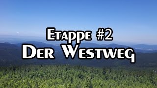 Der Westweg  Etappe 2 Abenteuer im Schwarzwald  Etappenstart im Regen  Outdoor BW [upl. by Zalea282]