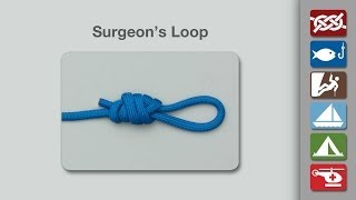 Surgeons Loop Knot  How to Tie a Surgeons Loop Knot [upl. by Wightman325]