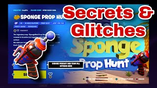 Fortnite SPONGEBOB Prop Hunt Secret Hiding Spots🤫 [upl. by Ecnatsnok]