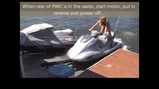 Poly Lift Dual PWC Platform jetski lift [upl. by Lalaj]