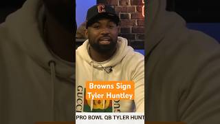 Cleveland Browns sign Tyler Huntley to compete for QB3 with Dorian ThompsonRobinson nfl browns [upl. by Campbell532]