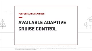 Adaptive Cruise Control Maintaining your Following Gap  GMC [upl. by Westerfield214]