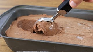 Easy Homemade Chocolate Ice Cream Recipe Only 3Ingredients [upl. by Della957]