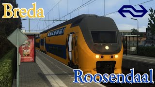 Van Breda naar Roosendaal met vernieuwde Christrains Virm  RW Enhancer 2  Train Simulator 2023 4K [upl. by Juliette]