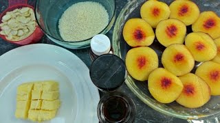 Baked Nectarine Crumble Recipe Gluten Free Grain Free [upl. by Yznel790]