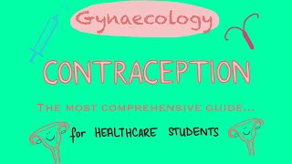 GYNAECOLOGY  Contraception The Most Comprehensive Guide EVER for Healthcare Students [upl. by Schreibman51]