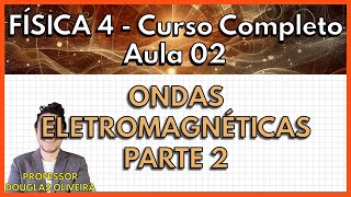 Física 4  Aula 2  Ondas Eletromagnéticas Descrição Matemática [upl. by Markiv]