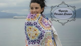 Coperta ai ferri Persian Dream Worsted [upl. by Hitoshi]