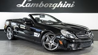 2009 Mercedes Benz SL63 AMG Gloss Black LT0635 [upl. by Zuleika]